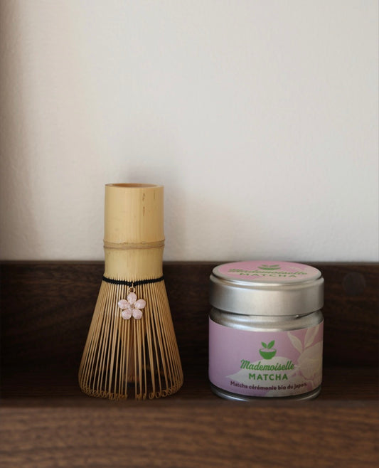Pack Essentiel Matcha Cérémonial Bio & Fouet Chasen