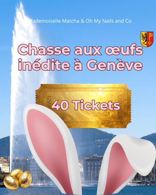 Chasse aux oeufs INEDITE dans la vielle ville de Genève 🐰🌸🐣 - Mademoiselle Matcha