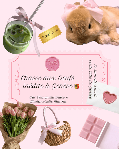 Chasse aux oeufs INEDITE dans la vielle ville de Genève 🐰🌸🐣 - Mademoiselle Matcha
