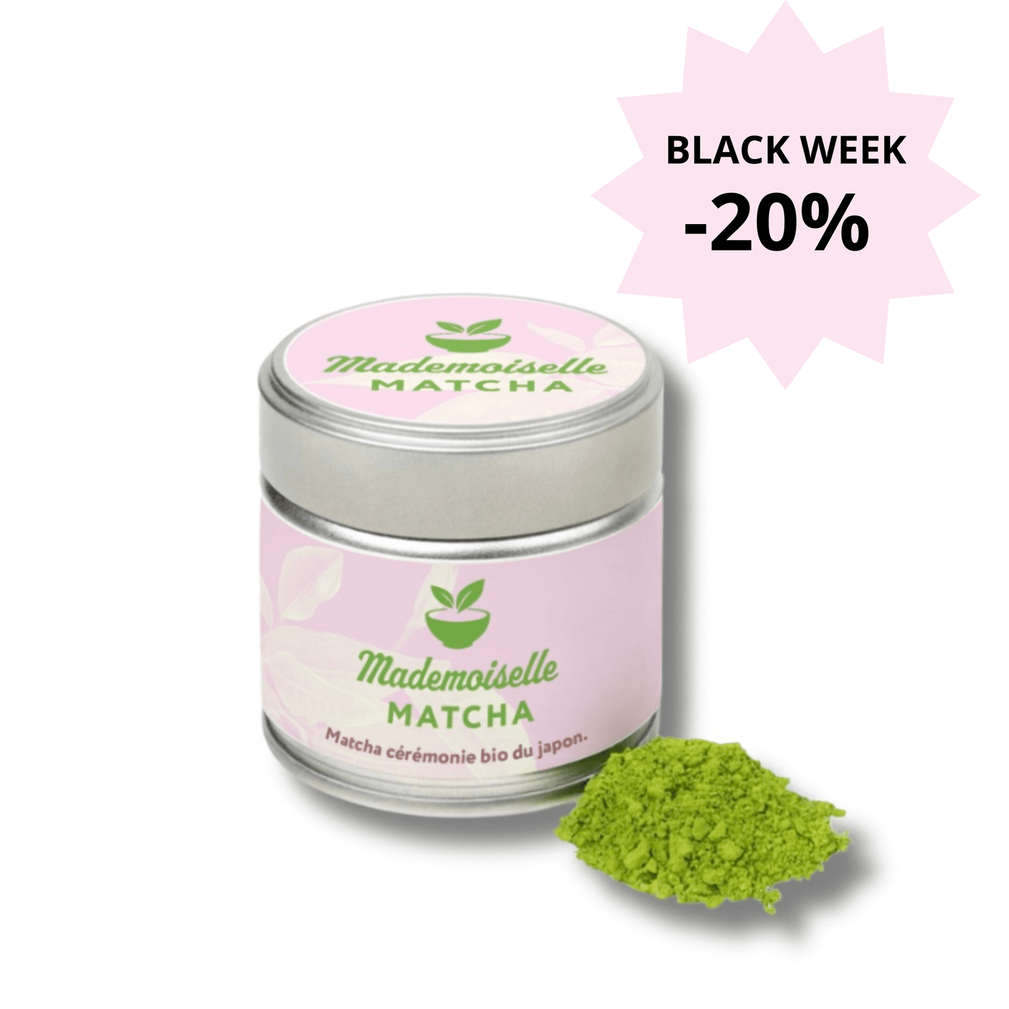 Matcha Premium Bio de Grade Cérémonial - Mademoiselle Matcha