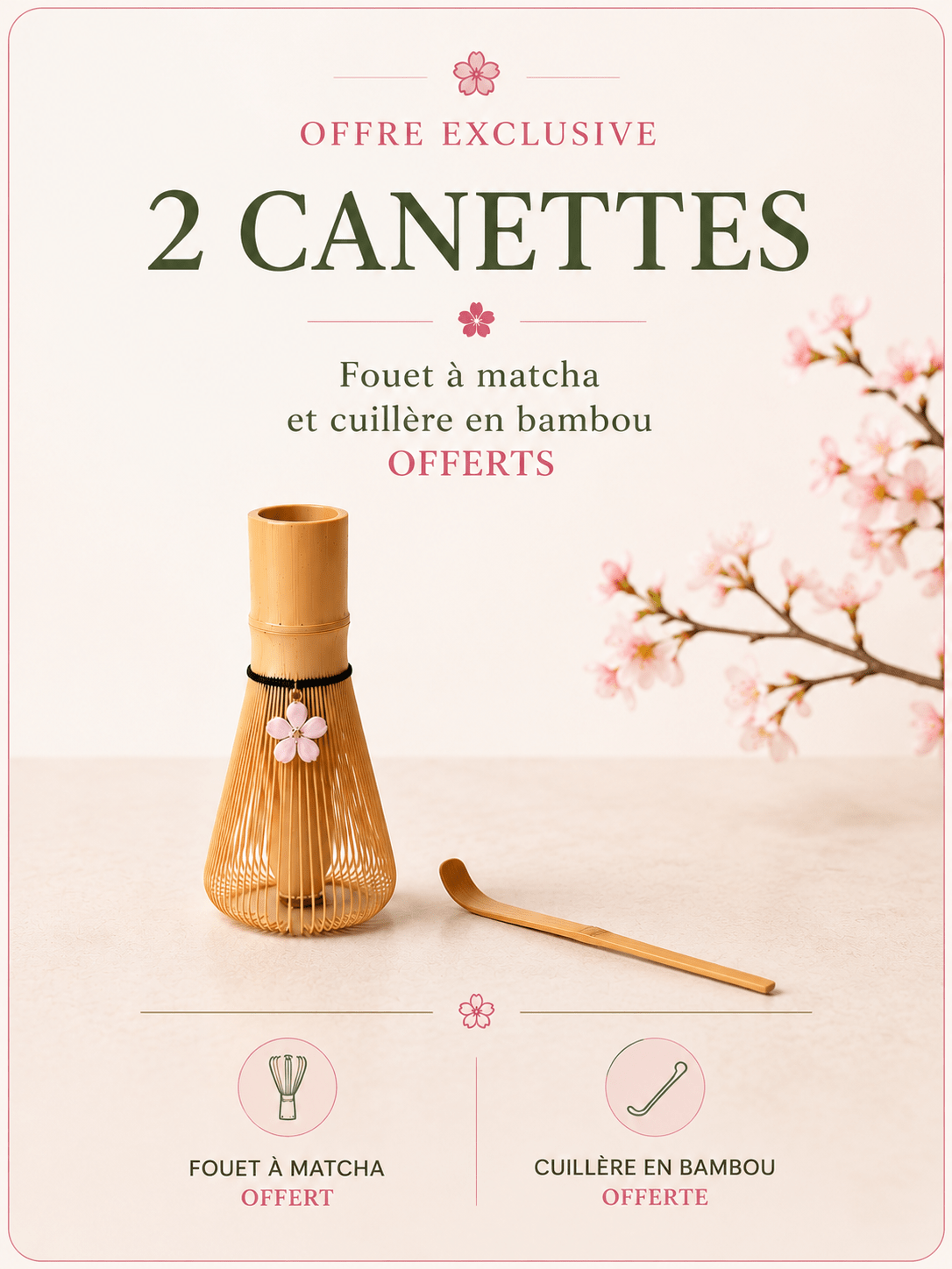PRE ORDER Matcha Cérémonial biologique + Cadeaux Offerts - Mademoiselle Matcha